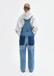 Patchwork Denim Overall - Indigo - CO Collections